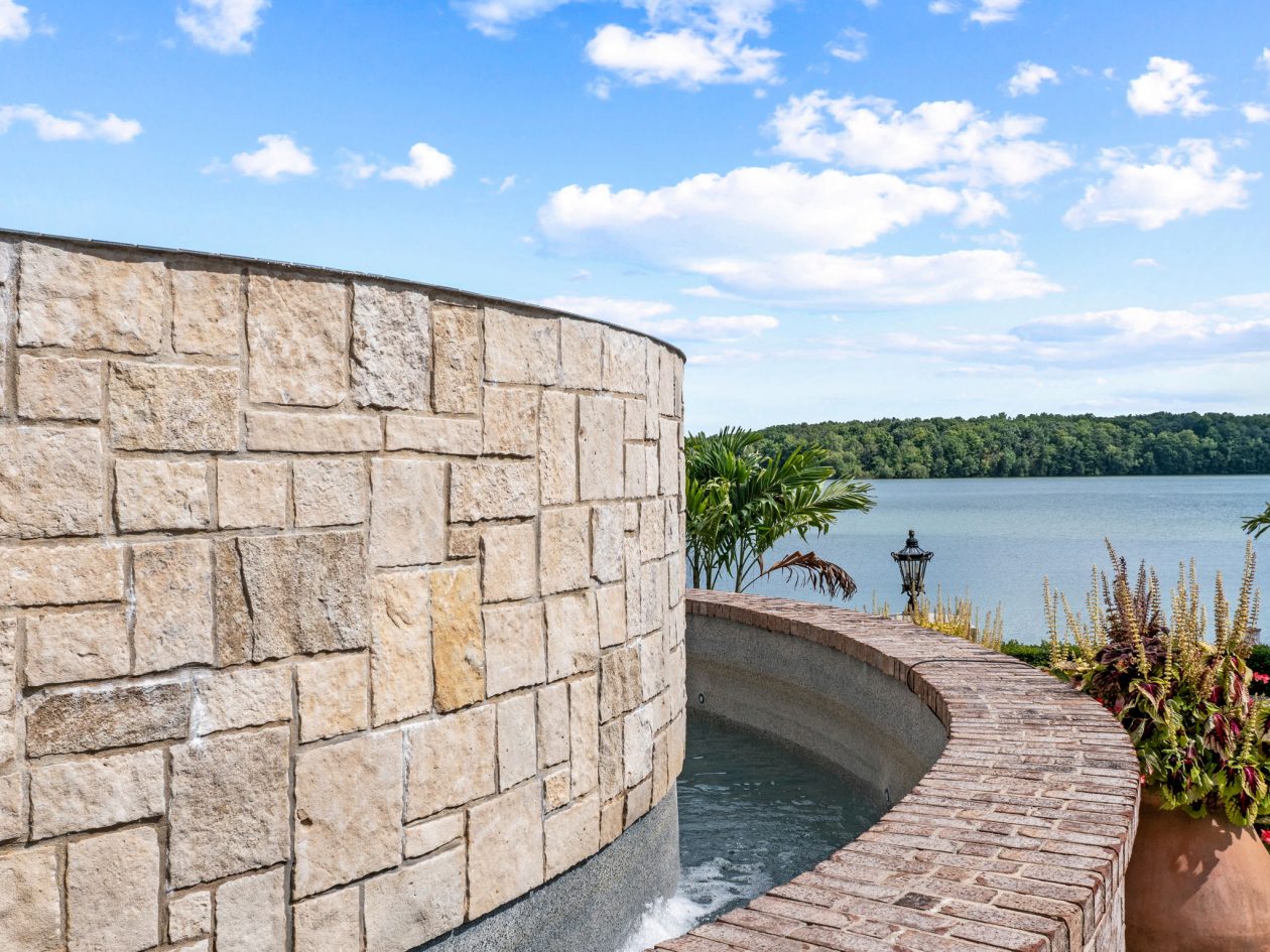 Orchard Lake Limestone Chateau | Great Oaks Landscape